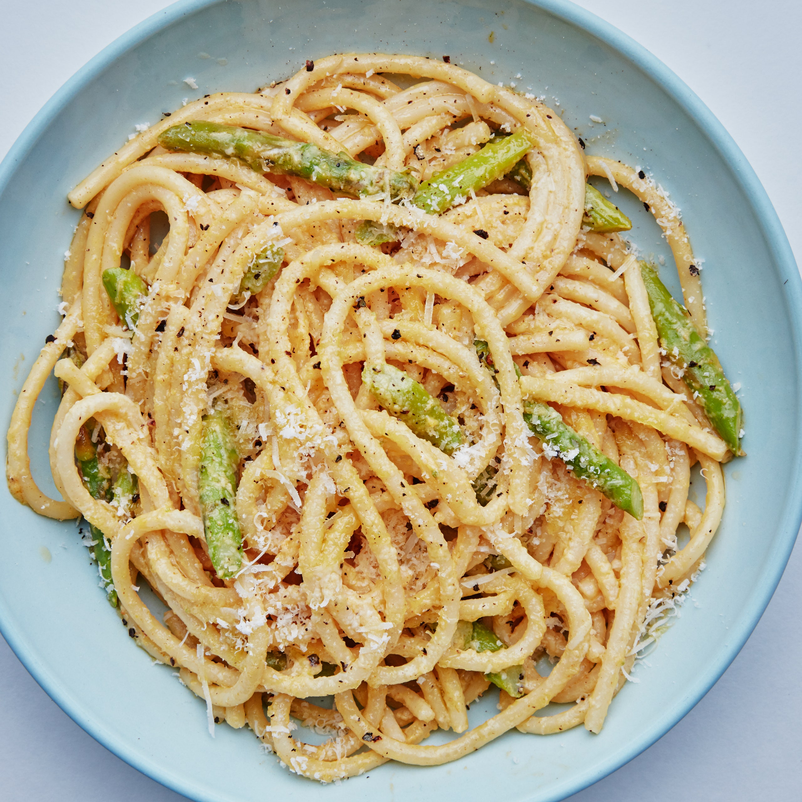 Špagety carbonara - Recepty bez masa